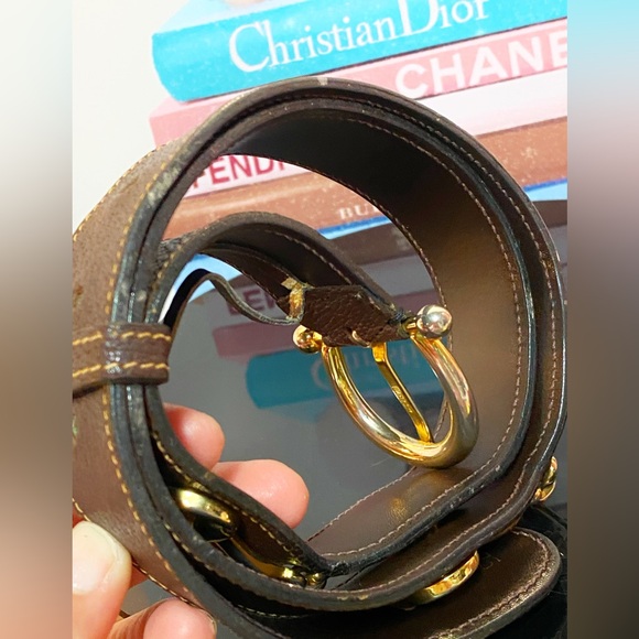 GUCCI Horse Bit Brown Leather 75cm Mens Belt - Picture 13 of 15